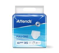 ATTENDS Pull-Ons 6 XS - 1 confezione da 22 pezzi