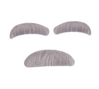 Attenersi ai baffi e alle sopracciglia - Set per sopracciglia di Halloween, baffi artificiali, set per sopracciglia | Immaginate su forniture multifunzionali per cosplay, accessori per foto per