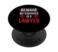 Attenti a mia figlia è un avvocato avvocato avvocato PopSockets PopGrip Adesivo