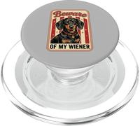 Attenti al mio cane Weiner Funny Dachshund Wiener PopSockets PopGrip per MagSafe