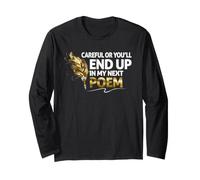 Attento Finirai nel Mio Prossimo Poema Maglia a Manica