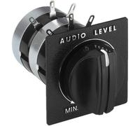 ATTENUATORE STEREO PER ALTOPARLANTI CON PIASTRA E MANOPOLA 15W MONACOR LP-200-8