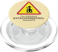 Attenzione agli alieni turisti extraterrestri PopSockets PopGrip per MagSafe