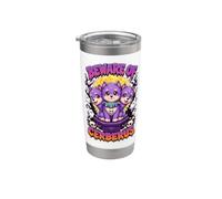Attenzione al simpatico design a forma di cucciolo di Halloween di Cerberus Bicchiere termico in acciaio inox doppia parete