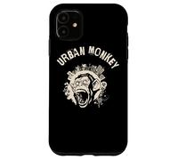 Attenzione alla scimmia selvaggia urbana, le scimmie sono Custodia per iPhone 11