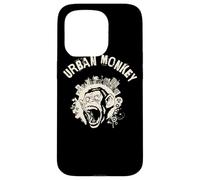 Attenzione alla scimmia selvaggia urbana, le scimmie sono Custodia per iPhone 15 Pro