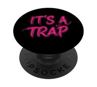 Attenzione, è una trappola per un appello divertente PopSockets PopGrip Adesivo