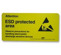 Attenzione ESD Area Vite Su 150 X 300,Esterno Altezza 150MM,Externa Filtro Di