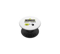 Attenzione Gioco Angry Gamer Over Divertente Controller di Videogiochi PopSockets PopGrip Adesivo
