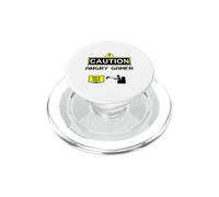 Attenzione Gioco Angry Gamer Over Divertente Controller di Videogiochi PopSockets PopGrip per MagSafe