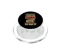 Attenzione Ho la mia Tuba E Non Ho Paura Di Usarla PopSockets PopGrip per MagSafe