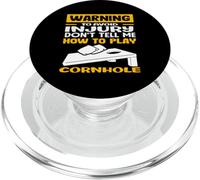 Attenzione non dirmi come giocare a Cornhole PopSockets PopGrip per MagSafe