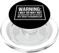 Attenzione per la mia prossima sceneggiatura - Regalo per sceneggiatore PopSockets PopGrip per MagSafe