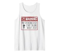 ATTENZIONE! Potrebbe Iniziare SPONTANEAMENTE A Parlare di Gesù! Meme Canotta