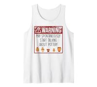 ATTENZIONE può Iniziare spontaneamente a Parlare di Pottery Meme Canotta