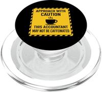 Attenzione questo contabile potrebbe non essere amante del caffè con caffeina PopSockets PopGrip per MagSafe