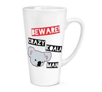 Attenzione Uomo Koala Pazzo 17oz Grande Tazza Da Caffè - Divertente Australia