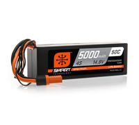 Spektrum Batteria 5000mAh 4S 14.8V 50C Smart LiPo Hardcase IC5 / SPMX50004S50H5