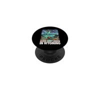 Atterraggio UFO nel Wyoming Wild West PopSockets PopGrip Adesivo