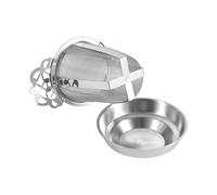 Atters da tè in acciaio inossidabile, infusore per tè in acciaio inossidabile | Filtri a maglia fine,Grandi infusori per tè con filtro a cestello di grande capacità con manico per foglie in