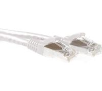 Atti Bianco da 0,5 metri SFTP CAT6A Cavo Patch SNAGless con connettori RJ45. CAT6A S/FTP SNASS WH 0,50M (FB6400) NEW