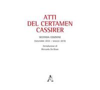Atti del Certamen Cassirer