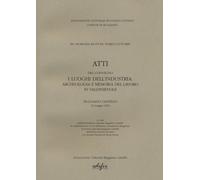 Atti Del Convegno "I Luoghi Dell'industria. Archeologia E Memoria Del Lavoro In