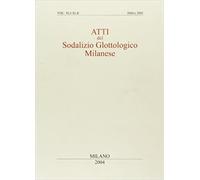 - Atti del Sodalizio glottologico milanese. XLI-XLII.