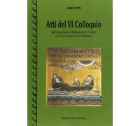 Atti del VI Colloquio dell'Associazione Italiana per lo Studio e la Conservazion