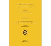 Atti dell'Accademia dei Lincei. Classe di Scienze Morali, Storiche e Filologiche