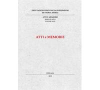 Atti e memorie. Serie IV. Vol. 24