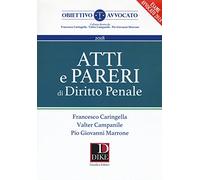 Atti e pareri di diritto penale