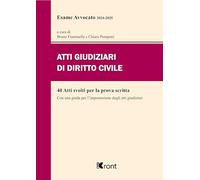 Atti Giudiziari di diritto civile per esame avvocato 2024-2025