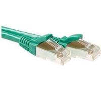 Atti Green 0,5 metri SFTP CAT6A Patch Cavo SNAGless con connettori RJ45. CAT6A S/FTP SNANSless GN 0,50M (FB6700) NEW