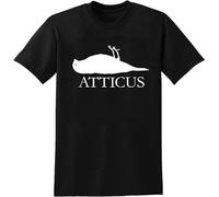 Atticus Alternative Men's T-Shirt Unisex Tee Black L