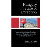 Attila Antal Hungary in State of Exception (Copertina rigida)