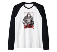Attila l'Unno Maglia con Maniche Raglan