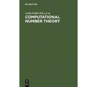Attila Pethoe Computational Number Theory (Copertina rigida)