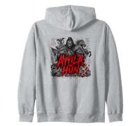 Attila The Unno Morte A Roma Flagello degli Imperi Felpa con Cappuccio