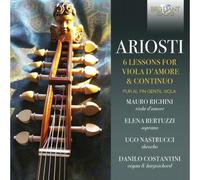 Attilio Ariosti Ariosti: 6 Lessons for Viola D'amore & Continuo/... (CD) Album