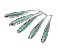 Attione della pesca morbida allata allargata esca di simulazione fatta per pescatore per il pescatore (Verde)