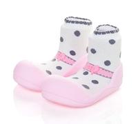 Attipas Ballet Pink - 20 Scarpe primi passi bambini Bambine e bambini, Anti-scivolo, ergonomica