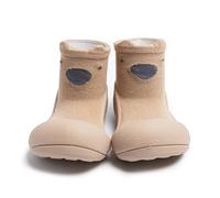 Attipas Bambino Animals Beige Barefoot Colore Beige Calzature Ecologiche Ideale per asili Gattare e Primi Passi Cotone Certificato Oeko Tex Molto Comodi - 21.5