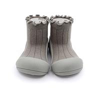 Attipas - Scarpe primi passi, modello Pom Pom color kaki Beige Size: 22.5/23 EU Ancho