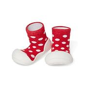 Attipas - Scarpine da Neonato in Cotone con Pois