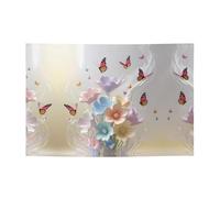 Attirare fiori e farfalle Stampa striscioni per le vacanze e fondali da appendere - decora facilmente la scena della tua festa