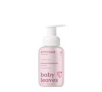 ATTITUDE 2-in-1 Hair and Body Foaming Baby Wash, EWG Verified Shampoo Soap, Dermatologically Tested, Made with Naturally Derived Ingredients, Vegan, Unscented, 295 mL