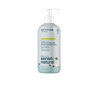 ATTITUDE Baby Sensitive Shampoo & Detergente Corpo Naturale Senza Profumo 473ml