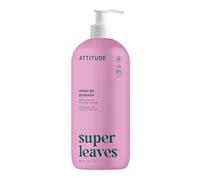 ATTITUDE Body Wash, EWG Verified Shower Gel, Dermatologically Tested, Plant and Mineral-Based, Vegan Personal Care Products, White Tea Leaves, 946 mL
