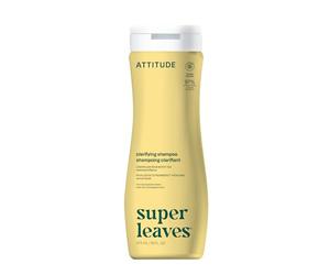ATTITUDE Clarifying Hair Shampoo, EWG Verified, Restores Shine, Naturally Derived Ingredients, Vegan and Plant Based, Lemon Leaves and White Tea, 473 mL